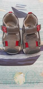 Zapato sandalia Garvalin gris 2