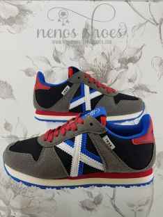 Deportivas Munich massana gris