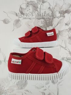 Zapatillas lona Victoria velcros 2