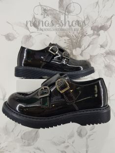 Blucher Clarys hebillas marrón