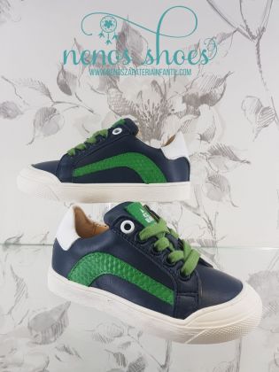 Sneakers Acebos cordones verde
