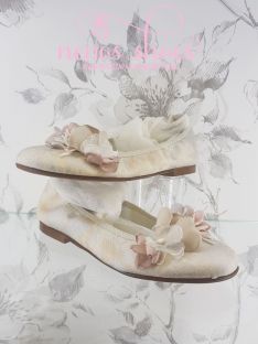 Bailarinas Maria Catalán draco beige 2