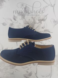 Zapatos María Catalán ante marino 2