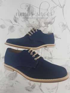 Zapatos María Catalán ante marino