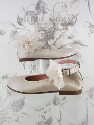 Bailarina Landos lazo flor tobillo