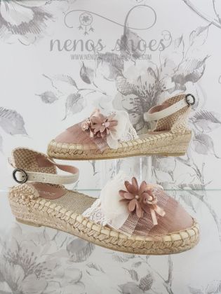 Alpargatas Zoysan nude tul