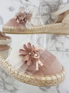 Alpargatas Zoysan nude tul