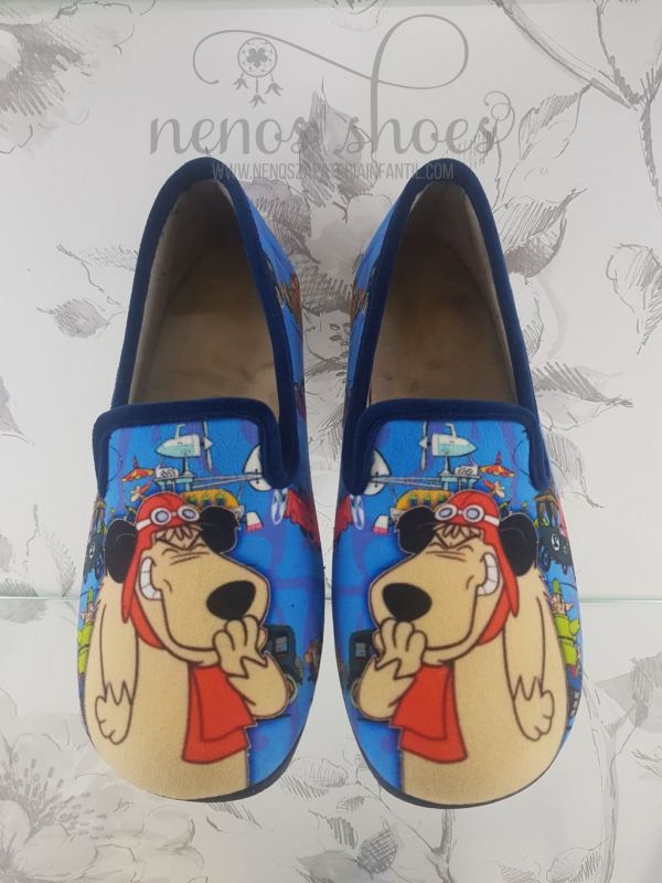 Risistas,Inspector Gadget,todos los dibujos de antaño en zapatillas de casa