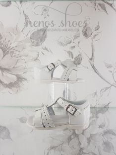 Sandalia Landos blanca pepito 2