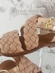Sandalias Papanatas trenzadas