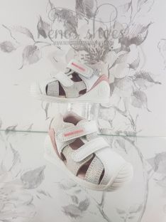 Sandalias Biomecanics topos plata 2