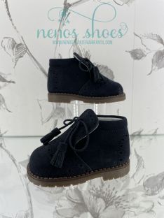 Botita Landos serraje marino