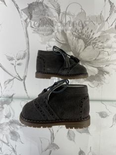 Botita Landos serraje marino 2