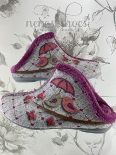 Zapatillas casa Vulca-Bicha seta 2