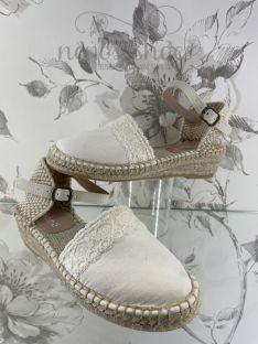 Alpargatas Zoysan lisa blanco