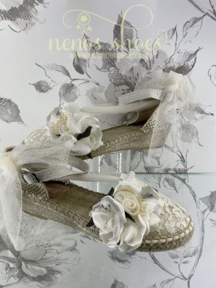 Alpargatas Zoysan encaje