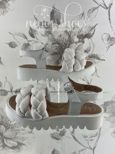 Sandalias Papanatas doble trenza