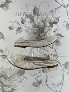 Bailarinas Papanatas moña beige