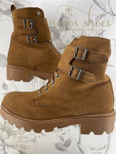 Botas Confetti militares hebillas 2