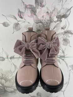 Bota Landos lazo terciopelo 2