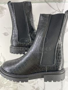 Botas Clarys coco negro