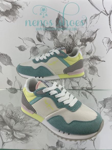 Deportivas Pepe Jeans London basic cordones