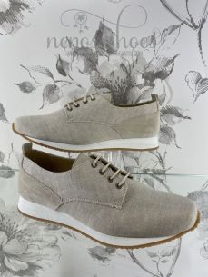 Zapatos Marìa Catalán sneakers lino