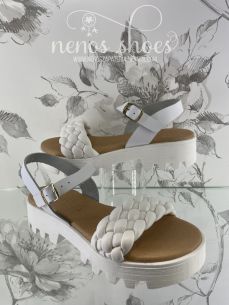 Sandalias Papanatas trenzada Eli