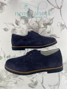 Zapatos Guxs ante marino 2