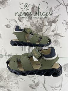 Sandalias Primigi verde cerradas