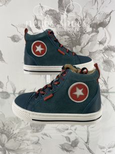 Botines Acebos verde petroleo 2