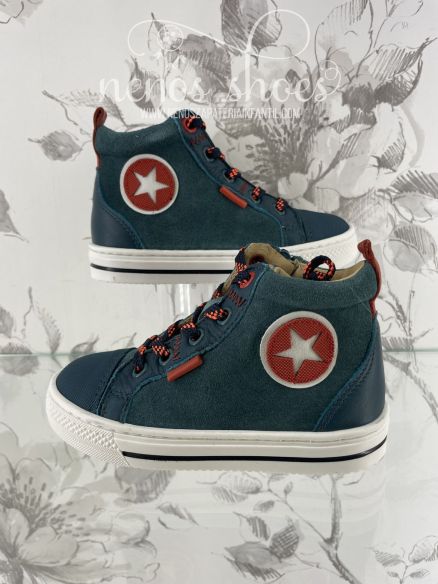 Botines Acebos verde petroleo