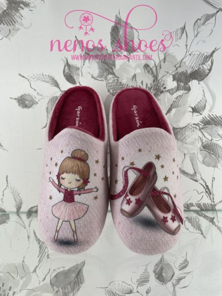 Zapatillas Garzón come galletas -bailarina