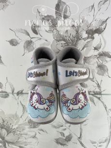 Zapatillas casa Garzón unicornio-ratita 2