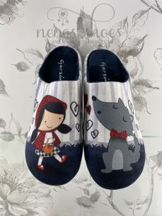 Zapatillas casa Garzón caperucita