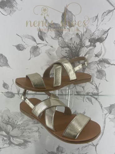 Sansalias  Confetti cuerda o doradas