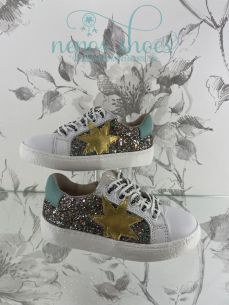 Sneakers Acebos Kurling glitter 2