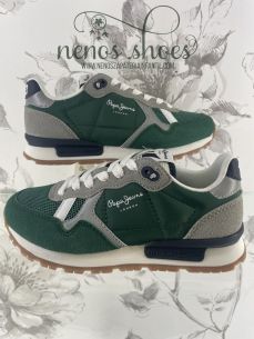 Deportivas Pepe Jeans Brit Young verde