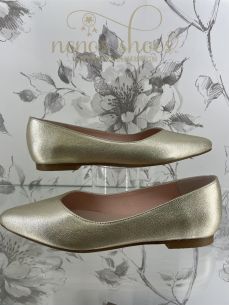 Manoletinas Confetti dorado