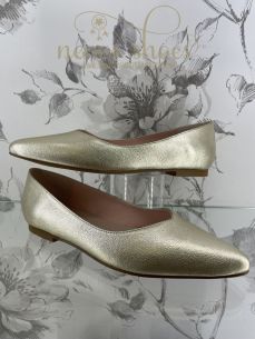 Manoletinas Confetti dorado 2