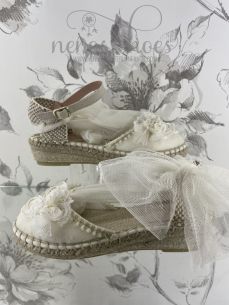 Alpargatas Zoysan plumeti flor