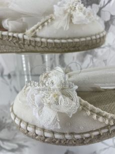 Alpargatas Zoysan plumeti flor 2