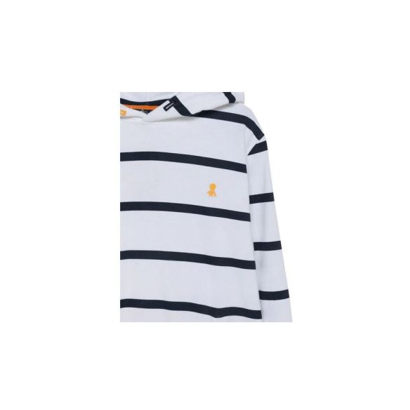 Sudadera El Pulpo capucha rayas marineras