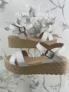 Sandalias Eli plataforma yute