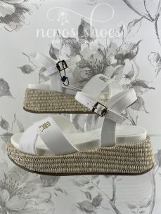 Sandalias Tommy Hilfiger cruzada