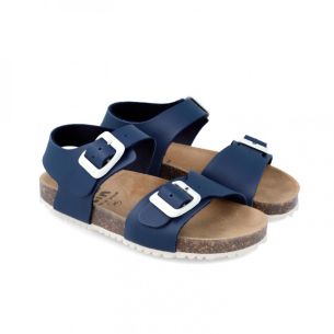 Sandalias Garvalin bio basic azul 2