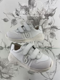 Deportivos Biomecanics colegial blanco