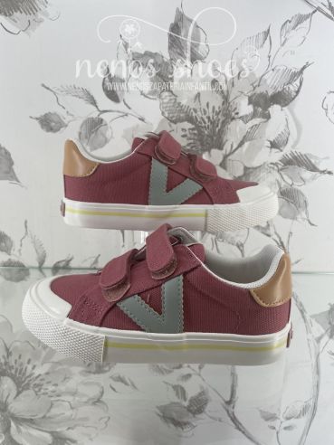 Zapatillas Victoria Tribu tiras lona