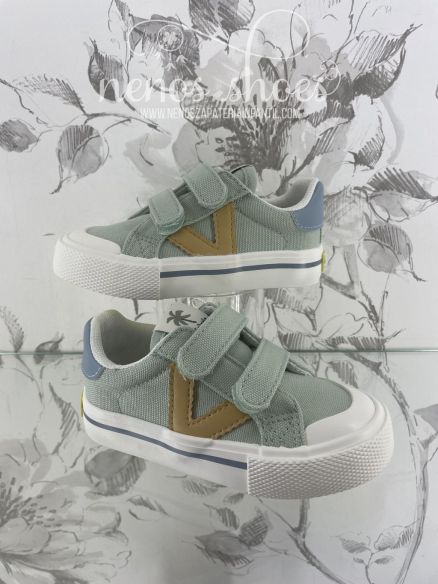 Zapatillas Victoria Tribu tiras lona