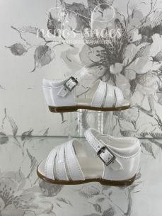 Sandalias Landos talonera blanco